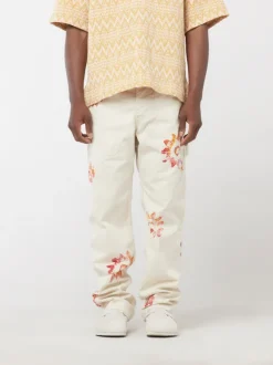 Floral Carpenter Pants