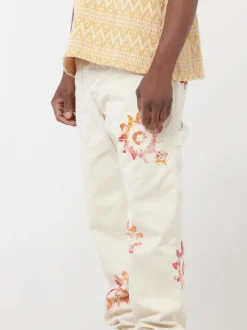 Floral Carpenter Pants