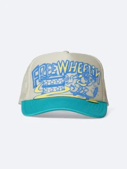 Free Wheelin' Trucker Cap