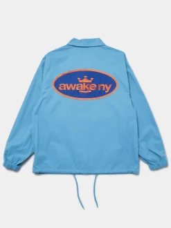 King Logo Twill Coaches Jacket