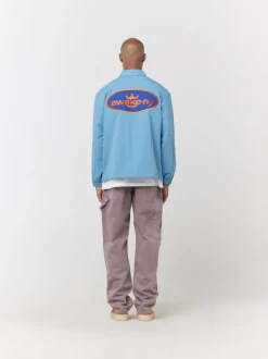 King Logo Twill Coaches Jacket