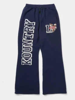 30/-Napped Lining Swt Flare Swt Pants (Kountry)