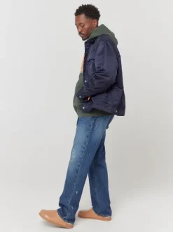 Nylon Trucker Jacket