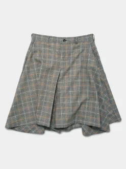 Plaid Skirt Shorts