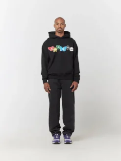Printed Charm Logo Hoodie