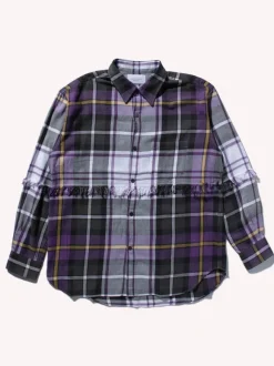 Purple Plaid Shirt